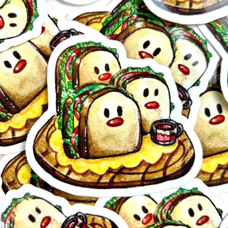 Dugtrio Sandwiches - Pokemon - Vinyl Sticker