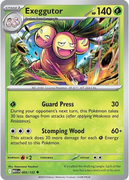 [005/132] Exeggutor (ME01: Mega Evolution)
