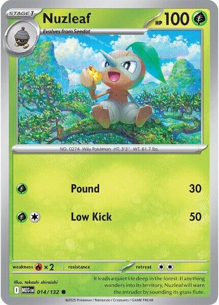 [014/132] Nuzleaf (ME01: Mega Evolution)