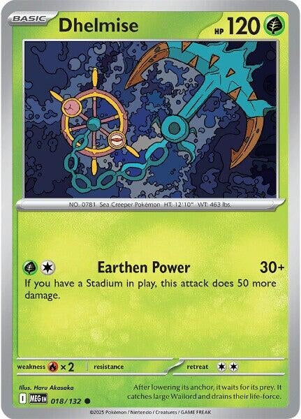 [018/132] Dhelmise (ME01: Mega Evolution)