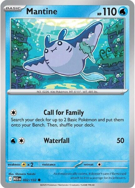[032/132] Mantine (ME01: Mega Evolution)