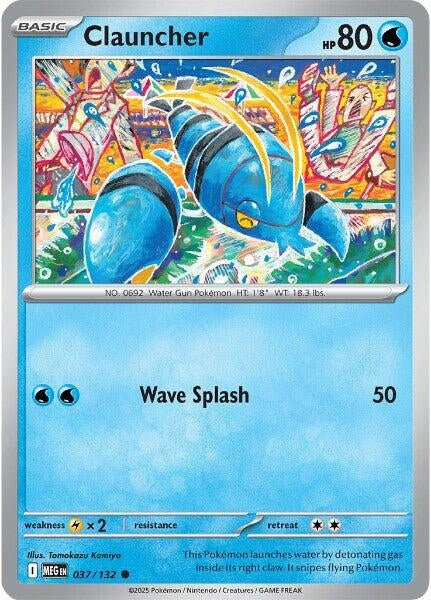 [037/132] Clauncher (ME01: Mega Evolution)