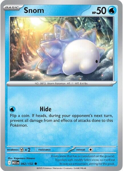 [042/132] Snom (ME01: Mega Evolution)