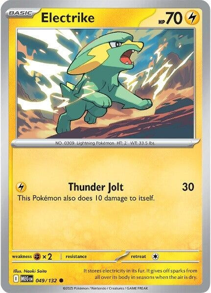 [049/132] Electrike (ME01: Mega Evolution)