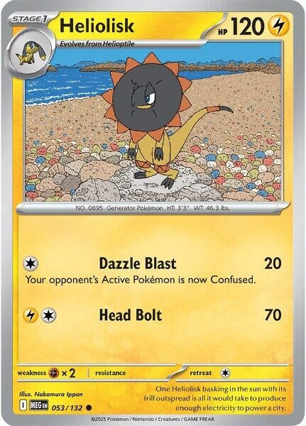 [053/132] Heliolisk (ME01: Mega Evolution)