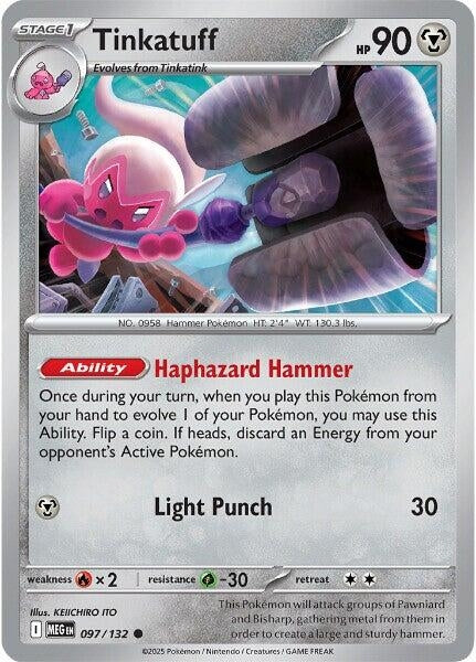 [097/132] Tinkatuff (ME01: Mega Evolution)
