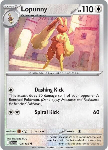 [108/132] Lopunny (ME01: Mega Evolution)