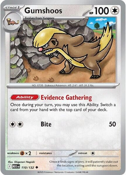 [110/132] Gumshoos (ME01: Mega Evolution)