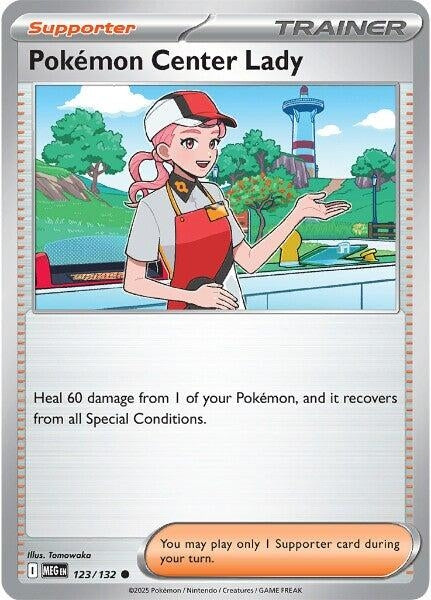 [123/132] Pokemon Center Lady (ME01: Mega Evolution)