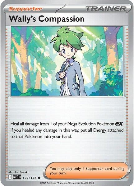 [132/132] Wally's Compassion (ME01: Mega Evolution)