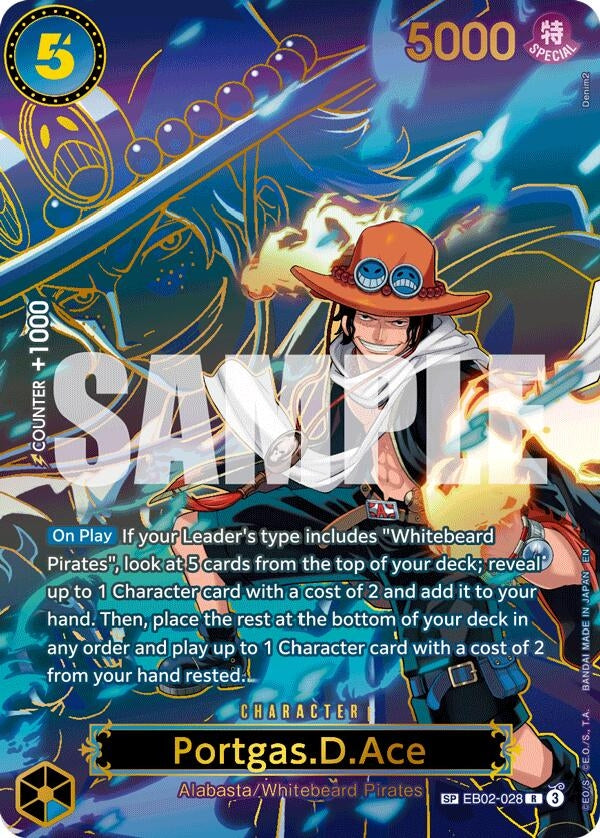 [EB02-028] Portgas.D.Ace - EB02-028 (SP) (Carrying On His Will)