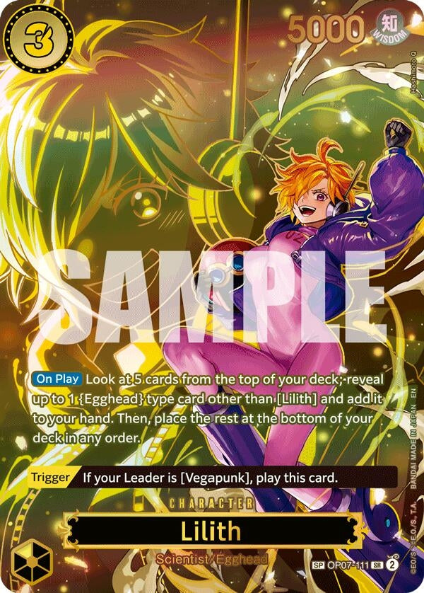 [OP07-111] Lilith - OP07-111 (SP) (Carrying On His Will)