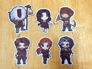 Expedition 33 Stickers Set of 6