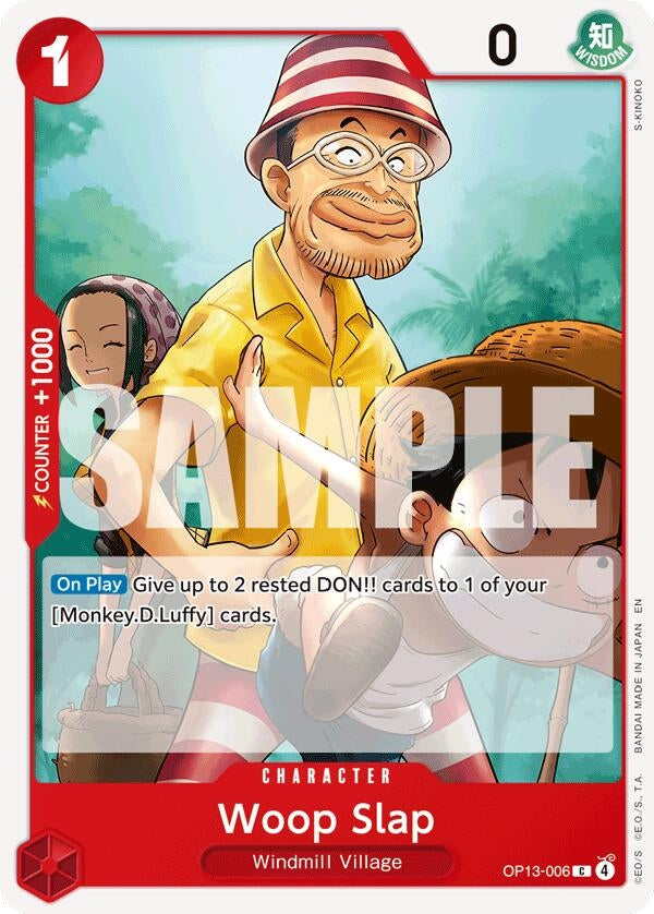 [OP13-006] Woop Slap (Carrying On His Will)