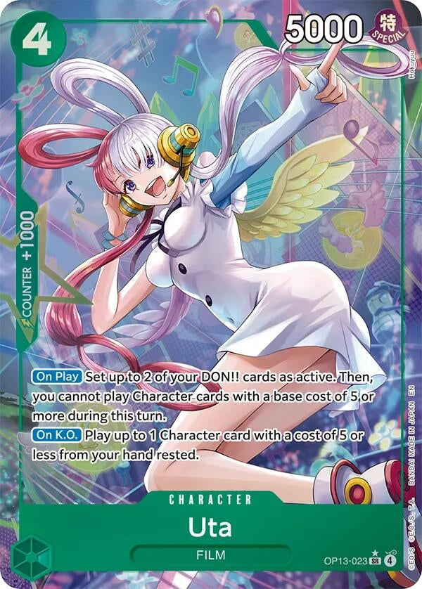 [OP13-023] Uta (Alternate Art) (Carrying On His Will)