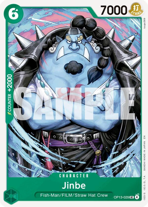 [OP13-029] Jinbe (Carrying On His Will)