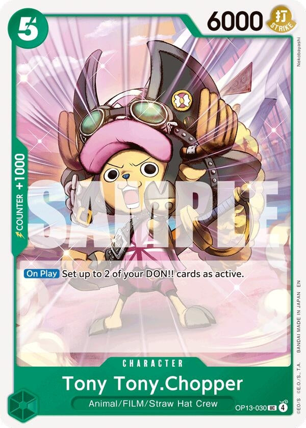 [OP13-030] Tony Tony.Chopper (Carrying On His Will)
