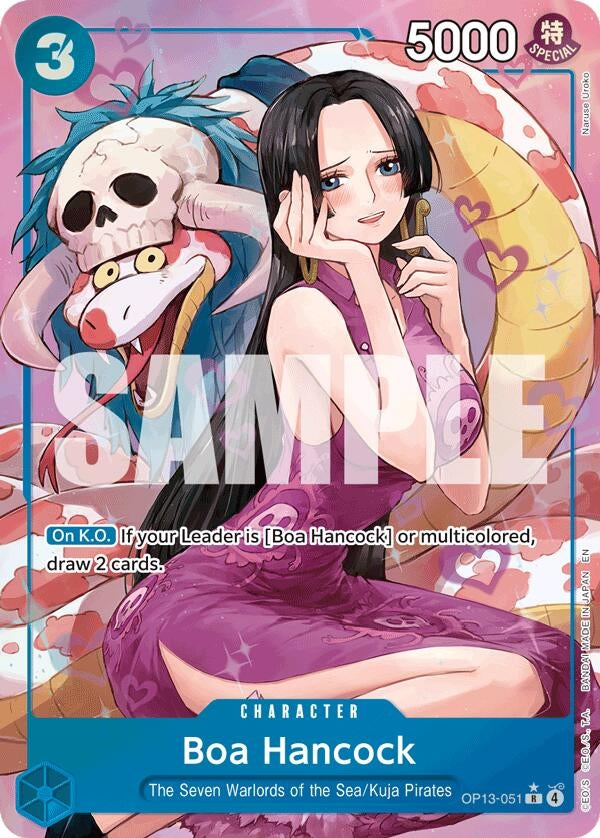 [OP13-051] Boa Hancock (Alternate Art) (Carrying On His Will)