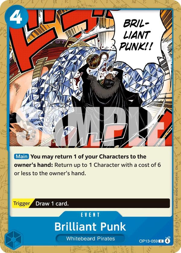 [OP13-059] Brilliant Punk (Carrying On His Will)