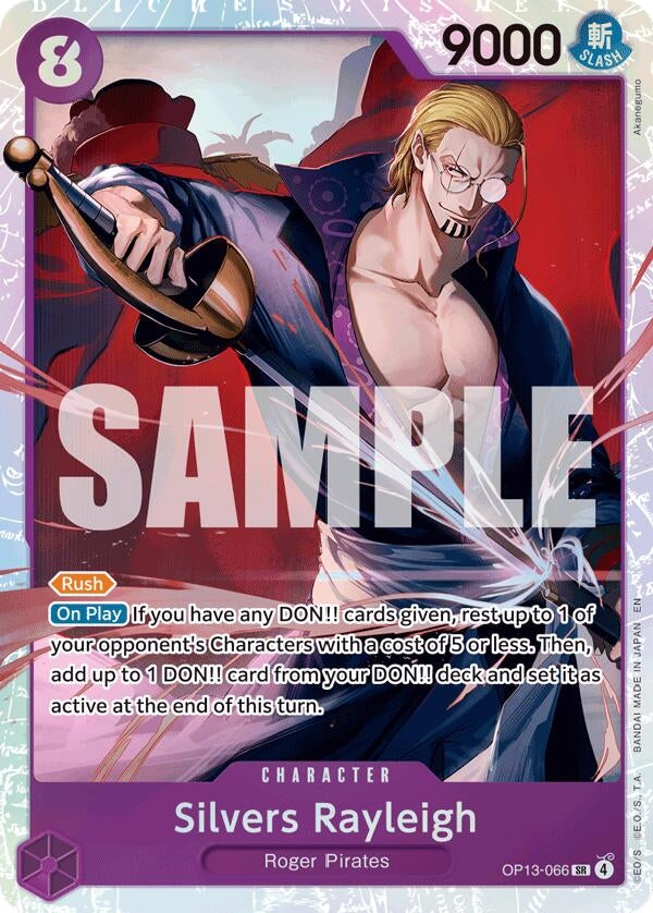 [OP13-066] Silvers Rayleigh (Carrying On His Will)