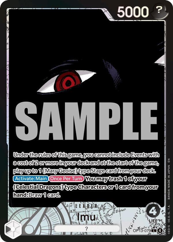 [OP13-079] Imu (Alternate Art) (Carrying On His Will)