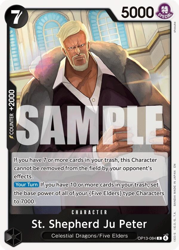 [OP13-084] St. Shepherd Ju Peter (Carrying On His Will)