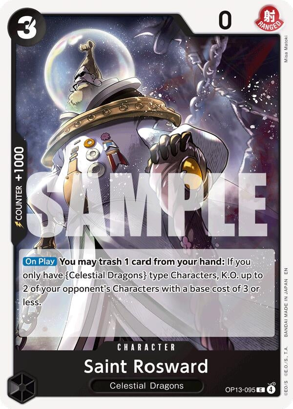 [OP13-095] Saint Rosward (Carrying On His Will)