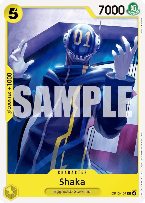 [OP13-107] Shaka (Carrying On His Will)