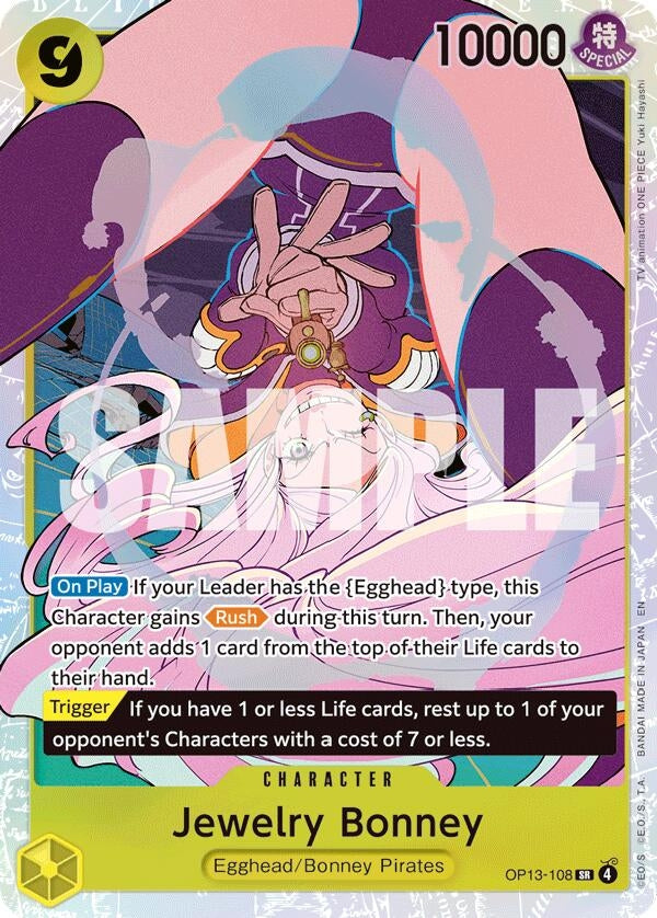 [OP13-108] Jewelry Bonney (108) (Carrying On His Will)