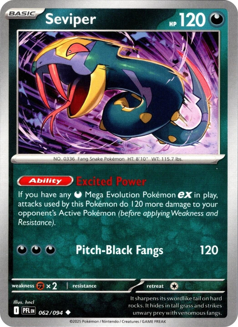 [062/094] Seviper (ME02: Phantasmal Flames)
