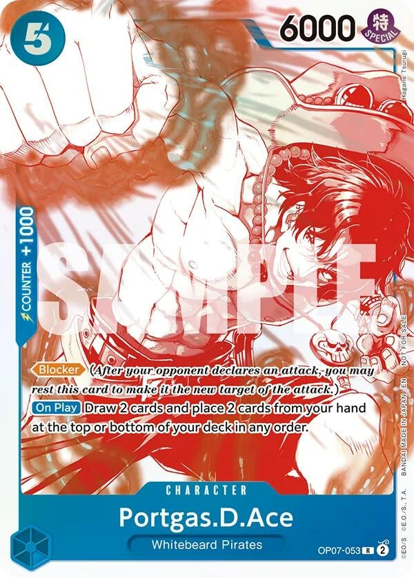 [OP07-053] Portgas.D.Ace - OP07-053 (3rd Anniversary Treasure Campaign Pack) (One Piece Promotion Cards)
