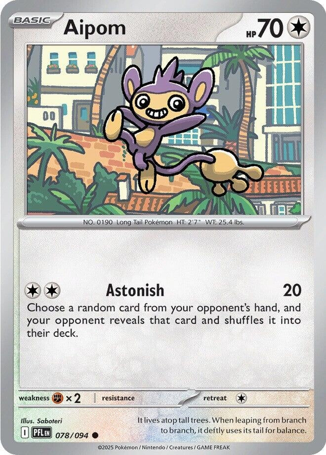 [078/094] Aipom (ME02: Phantasmal Flames)