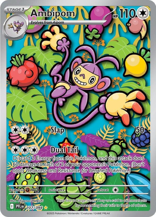 [107/094] Ambipom (ME02: Phantasmal Flames)