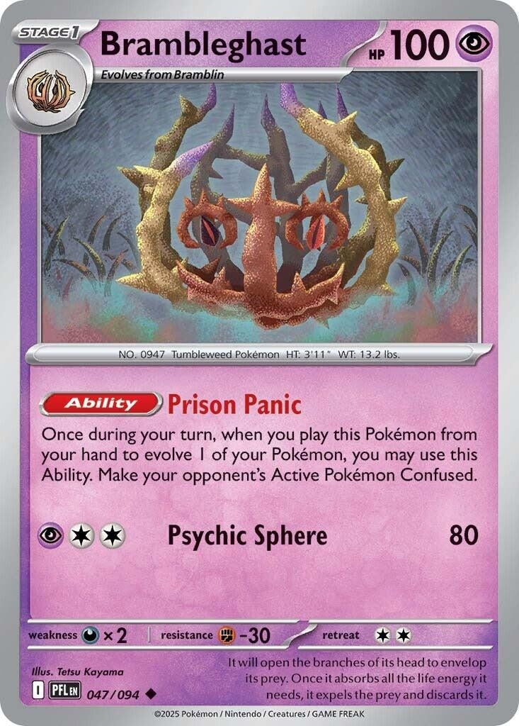 [047/094] Brambleghast (ME02: Phantasmal Flames)
