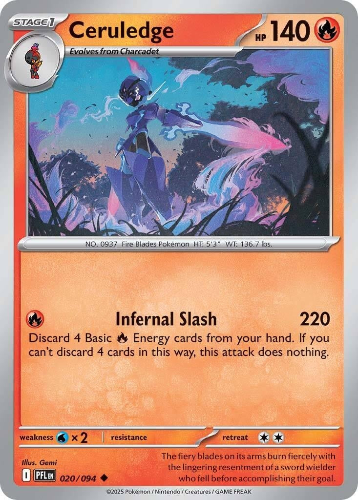 [020/094] Ceruledge (ME02: Phantasmal Flames)