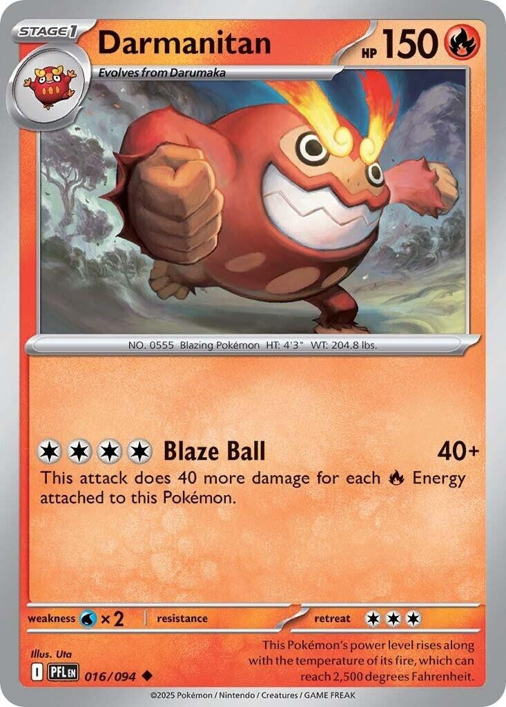 [016/094] Darmanitan (ME02: Phantasmal Flames)