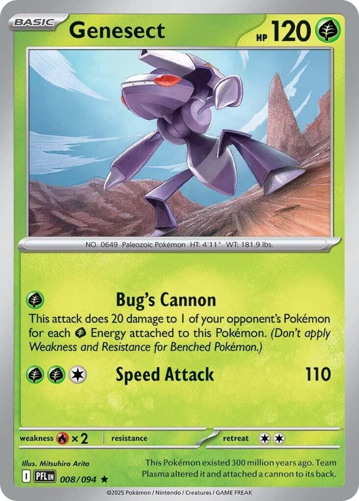 [008/094] Genesect (ME02: Phantasmal Flames)