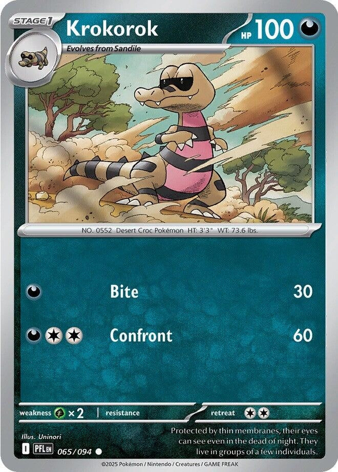 [065/094] Krokorok (ME02: Phantasmal Flames)