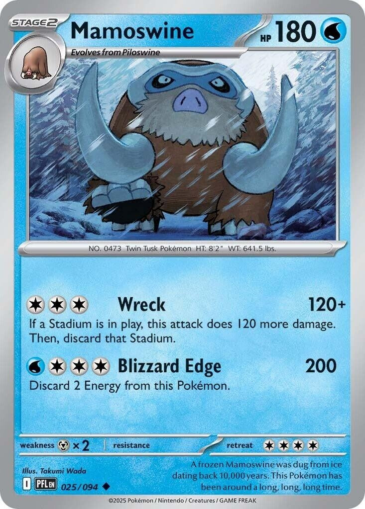 [025/094] Mamoswine (ME02: Phantasmal Flames)