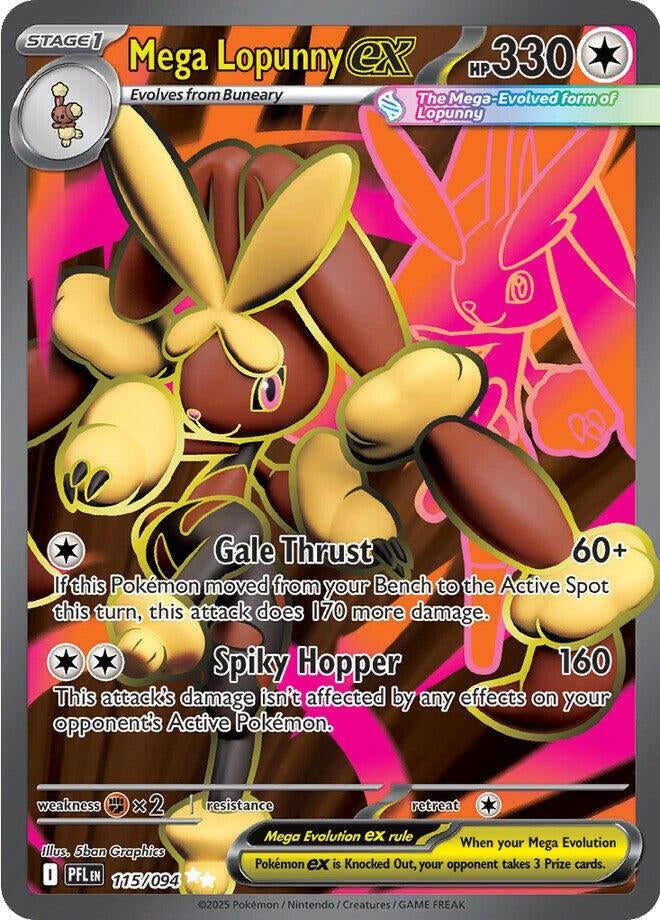 [115/094] Mega Lopunny ex (ME02: Phantasmal Flames)