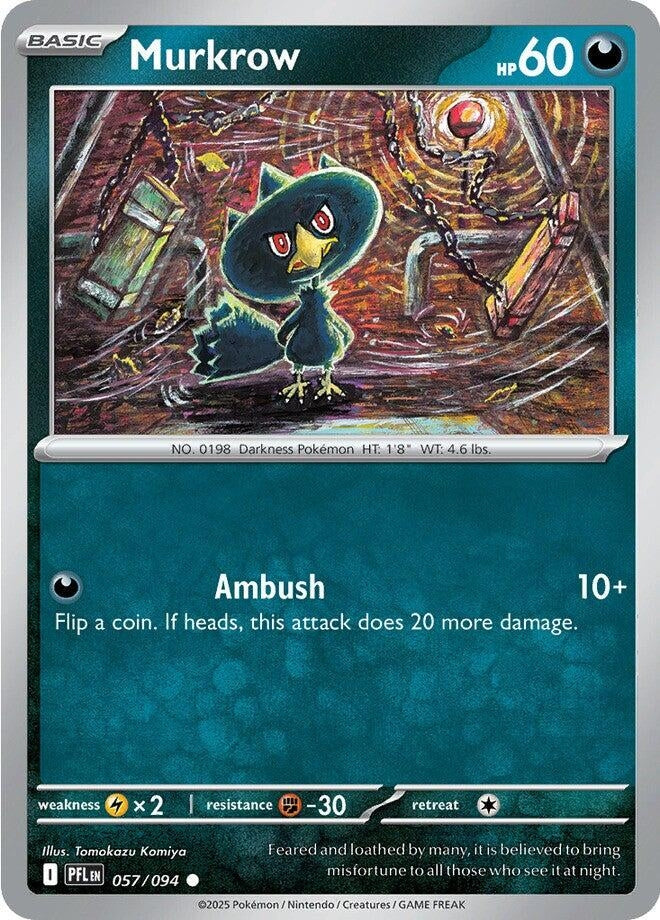 [057/094] Murkrow (ME02: Phantasmal Flames)