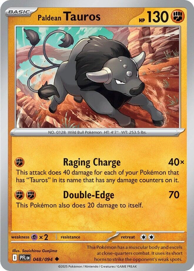 [048/094] Paldean Tauros (ME02: Phantasmal Flames)