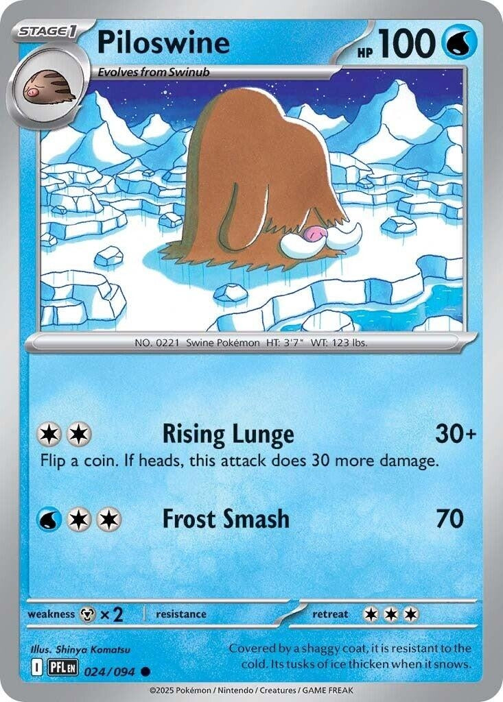 [024/094] Piloswine (ME02: Phantasmal Flames)