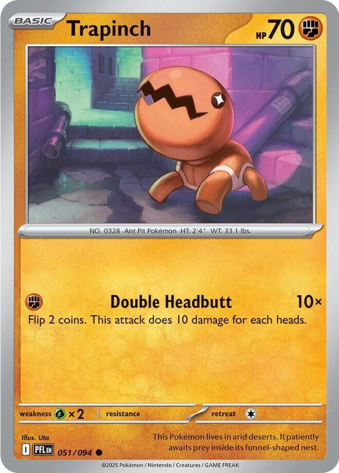 [051/094] Trapinch (ME02: Phantasmal Flames)