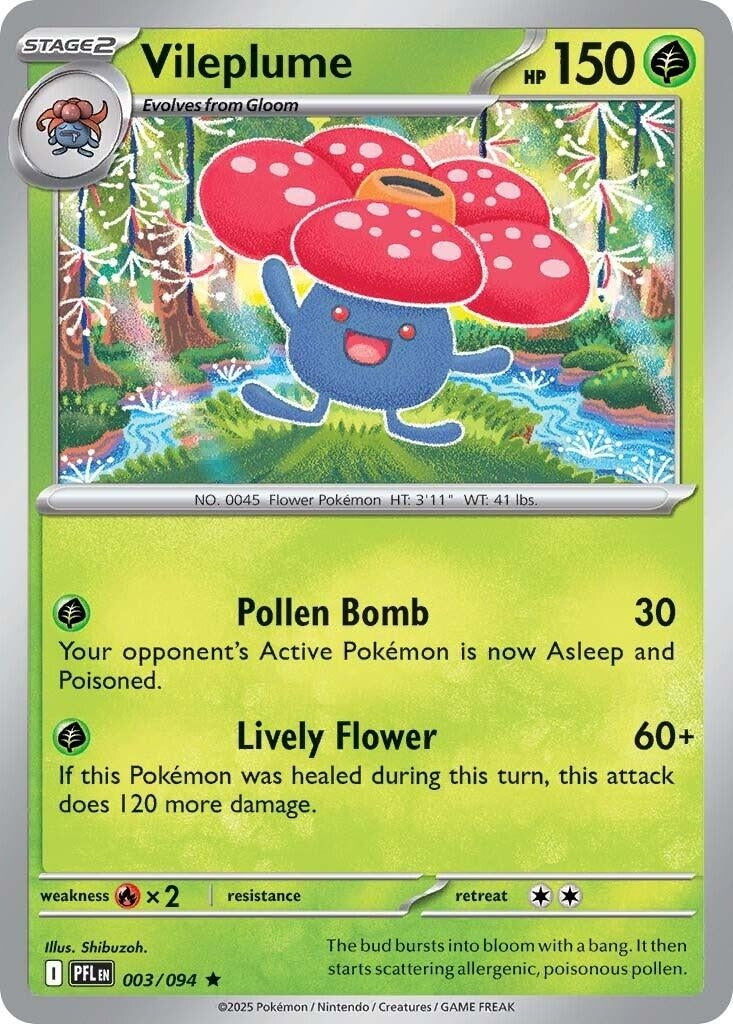 [003/094] Vileplume (ME02: Phantasmal Flames)