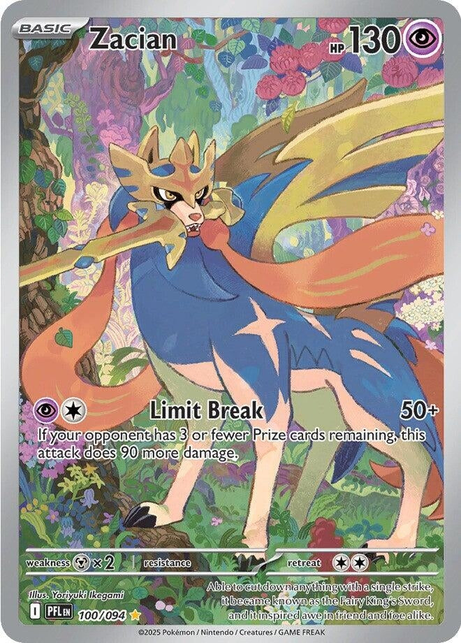 [100/094] Zacian (ME02: Phantasmal Flames)