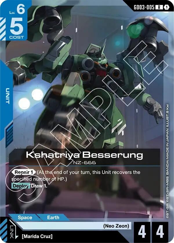 [GD03-005] Kshatriya Besserung (Steel Requiem)