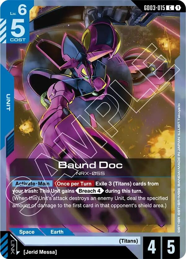 [GD03-015] Baund Doc (Steel Requiem)