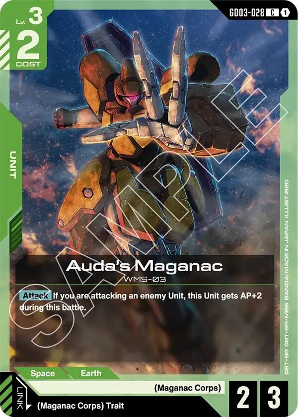 [GD03-028] Auda's Maganac (Steel Requiem)