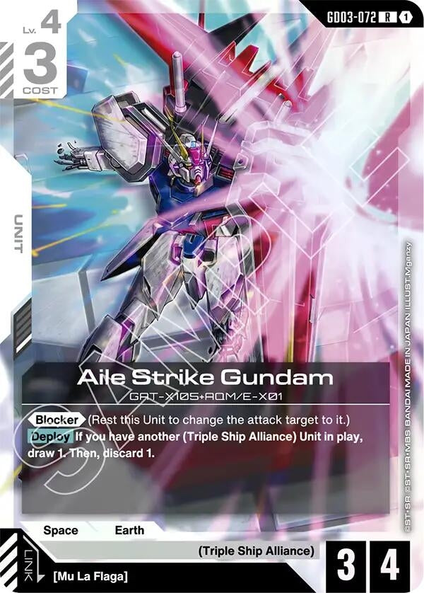 [GD03-072] Aile Strike Gundam (Steel Requiem)